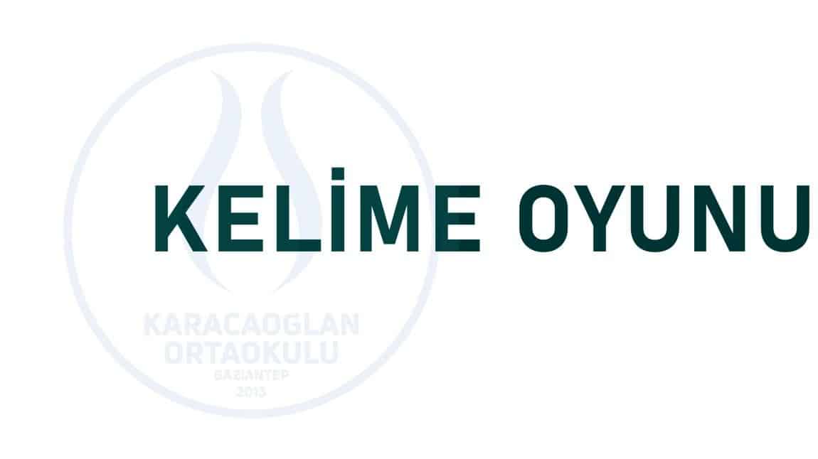 Kelime Oyunu